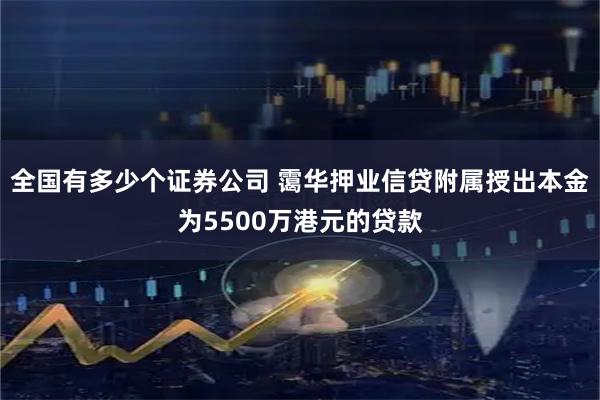 全国有多少个证券公司 霭华押业信贷附属授出本金为5500万港元的贷款